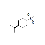 trans-1-Isopropyl-4-(methylsulfonyl)cyclohexane