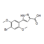 5-(4-Bromo-2,5-dimethoxyphenyl)-1H-pyrazole-3-carboxylic Acid