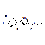 Ethyl 5-(5-Bromo-2,4-difluorophenyl)-1H-pyrazole-3-carboxylate