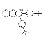 2,3-Bis[4-(tert-butyl)phenyl]-1H-benzo[f]indole