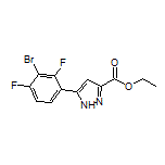 Ethyl 5-(3-Bromo-2,4-difluorophenyl)-1H-pyrazole-3-carboxylate
