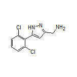 5-(2,6-Dichlorophenyl)-1H-pyrazole-3-methanamine