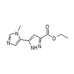 Ethyl 5-(1-Methyl-1H-imidazol-5-yl)-1H-pyrazole-3-carboxylate