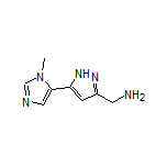 5-(1-Methyl-1H-imidazol-5-yl)-1H-pyrazole-3methanamine