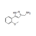 5-(2-Methoxyphenyl)-1H-pyrazole-3-methanamine