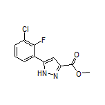 Methyl 5-(3-Chloro-2-fluorophenyl)-1H-pyrazole-3-carboxylate