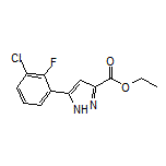 Ethyl 5-(3-Chloro-2-fluorophenyl)-1H-pyrazole-3-carboxylate