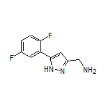 5-(2,5-Difluorophenyl)-1H-pyrazole-3-methanamine