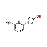 1-(6-Aminopyridin-2-yl)azetidin-3-ol