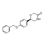 (R)-6-[4-(Benzyloxy)phenyl]morpholin-3-one
