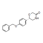 (S)-6-[4-(Benzyloxy)phenyl]morpholin-3-one