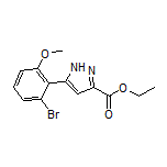 Ethyl 5-(2-Bromo-6-methoxyphenyl)-1H-pyrazole-3-carboxylate