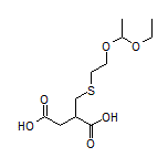 2-[[[2-(1-Ethoxyethoxy)ethyl]thio]methyl]succinic Acid
