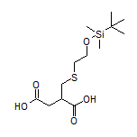 2-[[[2-[(tert-Butyldimethylsilyl)oxy]ethyl]thio]methyl]succinic Acid