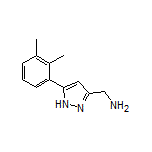 5-(2,3-Dimethylphenyl)-1H-pyrazole-3-methanamine