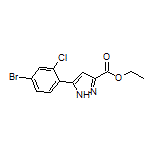 Ethyl 5-(4-Bromo-2-chlorophenyl)-1H-pyrazole-3-carboxylate