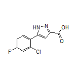 5-(2-Chloro-4-fluorophenyl)-1H-pyrazole-3-carboxylic Acid