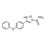 5-(4-Phenoxyphenyl)-1H-pyrazole-3-carboxamide