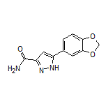 5-(Benzo[d][1,3]dioxol-5-yl)-1H-pyrazole-3-carboxamide