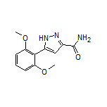 5-(2,6-Dimethoxyphenyl)-1H-pyrazole-3-carboxamide