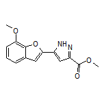 Methyl 5-(7-Methoxybenzofuran-2-yl)-1H-pyrazole-3-carboxylate