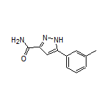 5-(m-Tolyl)-1H-pyrazole-3-carboxamide
