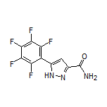 5-(Perfluorophenyl)-1H-pyrazole-3-carboxamide