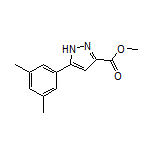 Methyl 5-(3,5-Dimethylphenyl)-1H-pyrazole-3-carboxylate