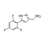 5-(2,4,6-Trifluorophenyl)-1H-pyrazole-3-methanamine