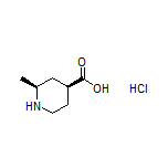 (2S,4S)-2-Methylpiperidine-4-carboxylic Acid Hydrochloride