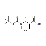 (2R,3R)-1-Boc-2-methylpiperidine-3-carboxylic Acid