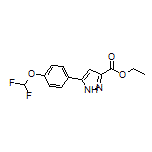 Ethyl 5-[4-(Difluoromethoxy)phenyl]-1H-pyrazole-3-carboxylate