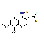 Methyl 5-(2,3,4-Trimethoxyphenyl)-1H-pyrazole-3-carboxylate
