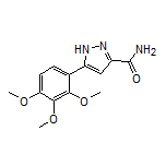 5-(2,3,4-Trimethoxyphenyl)-1H-pyrazole-3-carboxamide