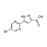 5-(5-Bromopyrimidin-2-yl)-1H-pyrazole-3-carboxylic Acid