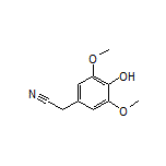 2-(4-Hydroxy-3,5-dimethoxyphenyl)acetonitrile