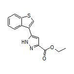 Ethyl 5-(Benzo[b]thiophen-3-yl)-1H-pyrazole-3-carboxylate