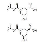 cis-1-Boc-5-hydroxypiperidine-3-carboxylic Acid