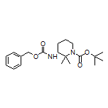 (R)-1-Boc-N-Cbz-2,2-dimethylpiperidin-3-amine