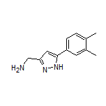 5-(3,4-Dimethylphenyl)-1H-pyrazole-3-methanamine