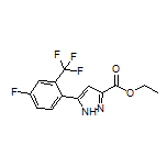 Ethyl 5-[4-Fluoro-2-(trifluoromethyl)phenyl]-1H-pyrazole-3-carboxylate