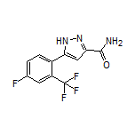 5-[4-Fluoro-2-(trifluoromethyl)phenyl]-1H-pyrazole-3-carboxamide
