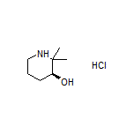 (S)-2,2-Dimethylpiperidin-3-ol Hydrochloride