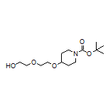 2-[2-[(1-Boc-piperidin-4-yl)oxy]ethoxy]ethanol
