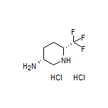 (3R,6R)-6-(Trifluoromethyl)piperidin-3-amine Dihydrochloride