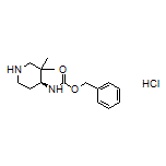 (S)-N-Cbz-3,3-dimethylpiperidin-4-amine Hydrochloride