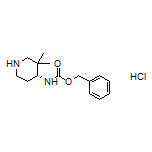 (R)-N-Cbz-3,3-dimethylpiperidin-4-amine Hydrochloride