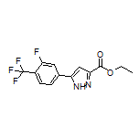 Ethyl 5-[3-Fluoro-4-(trifluoromethyl)phenyl]-1H-pyrazole-3-carboxylate