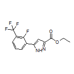 Ethyl 5-[2-Fluoro-3-(trifluoromethyl)phenyl]-1H-pyrazole-3-carboxylate