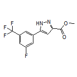 Methyl 5-[3-Fluoro-5-(trifluoromethyl)phenyl]-1H-pyrazole-3-carboxylate